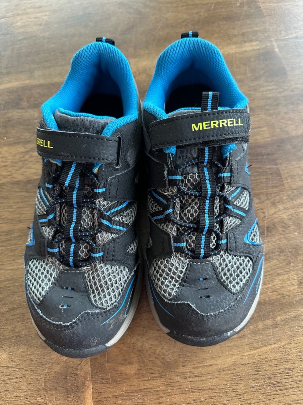Merrell Kids Black & Blue Trail Sneakers